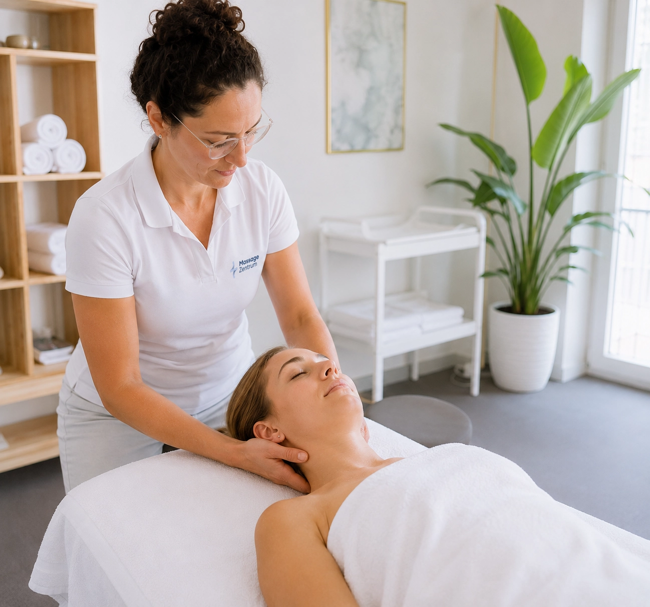 Nackenmassage im Massage Zentrum Chur