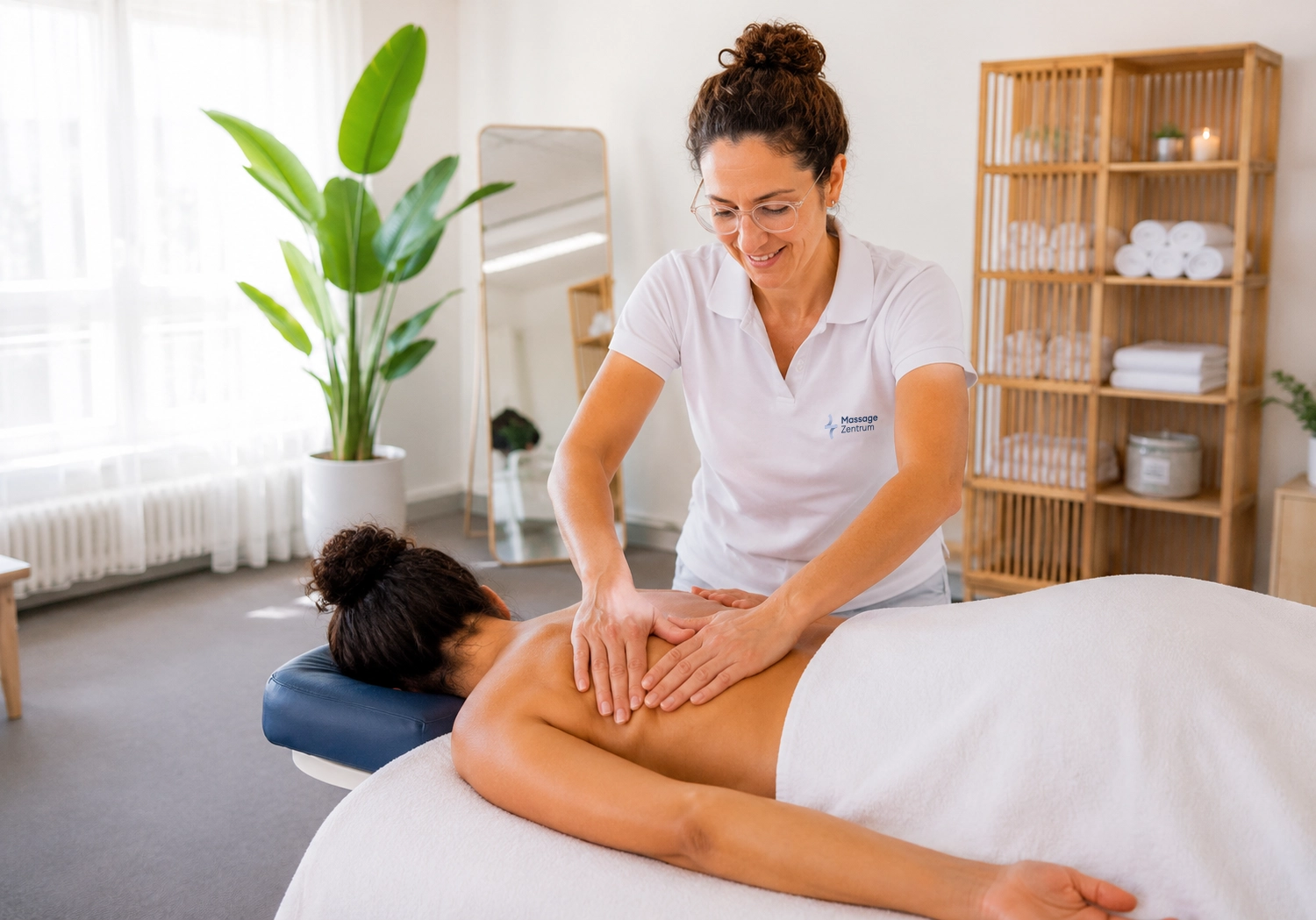 Rückenmassage im Massage Zentrum Chur